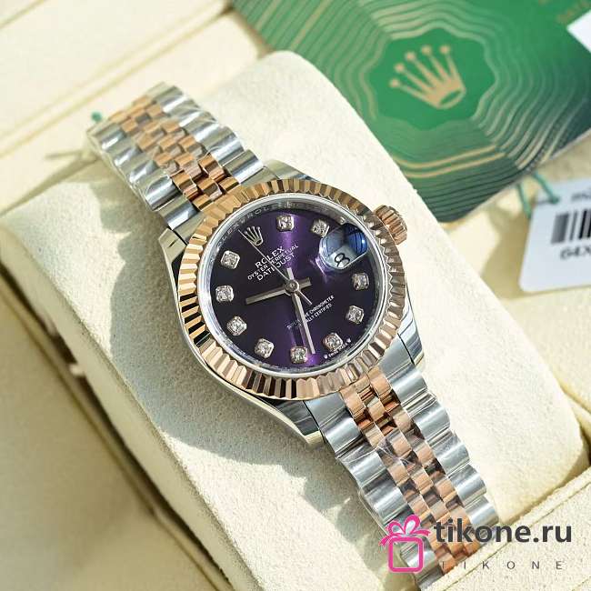 Rolex Lady Datejust Oystersteel And Everose Gold M279171-0015 28mm - 1