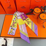 Hermes Twilly Couvertures Nouvelles Purple - 5x86cm - 6