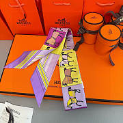 Hermes Twilly Couvertures Nouvelles Purple - 5x86cm - 5