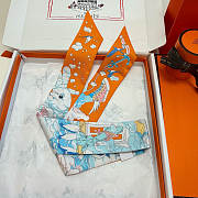 Hermes Sur Mon Nuage Twilly Orange -  5x86cm - 6