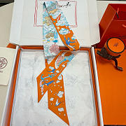 Hermes Sur Mon Nuage Twilly Orange -  5x86cm - 5