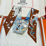 Hermes Sur Mon Nuage Twilly Brown - 5x86cm - 6