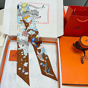 Hermes Sur Mon Nuage Twilly Brown - 5x86cm - 3