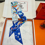 Hermes Sur Mon Nuage Twilly Blue - 5x86cm - 2