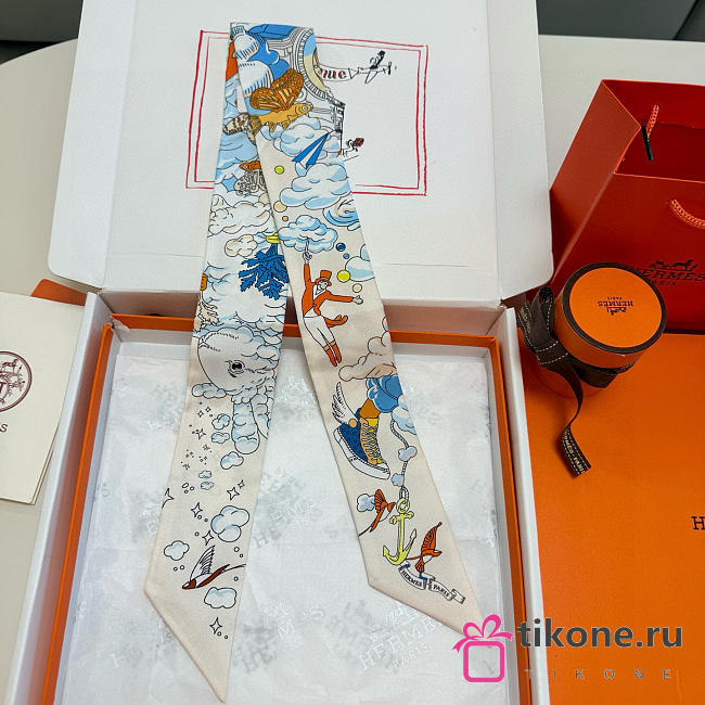 Hermes Sur Mon Nuage Twilly White - 5x86cm - 1