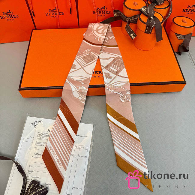 Hermes Ex-Libris Twilly Brown - 5x86cm - 1