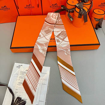 Hermes Ex-Libris Twilly Brown - 5x86cm