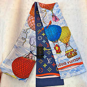 LV Up and Away Bandeau Navy - 8x120cm - 5