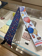 LV Up and Away Bandeau Navy - 8x120cm - 3