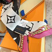 LV Ultimate Monogram BB Bandeau Black M76676 - 5x120cm - 6