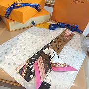 LV Ultimate Monogram BB Bandeau Black M76676 - 5x120cm - 5