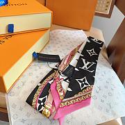 LV Ultimate Monogram BB Bandeau Black M76676 - 5x120cm - 4