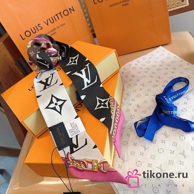 LV Ultimate Monogram BB Bandeau Black M76676 - 5x120cm - 1