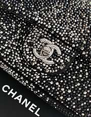 Chanel Flap Bag Sequins & Silver Tone Metal - 20x10x7cm - 2