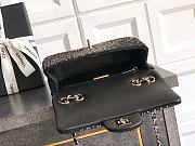 Chanel Flap Bag Sequins & Silver Tone Metal - 20x10x7cm - 3