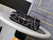 Chanel Flap Bag Sequins & Silver Gold Tone Metal Black - 20x10x7cm - 6