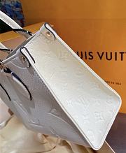 LV Onthego PM Monogram Empreinte Leather White - 25x19x11.5cm - 3