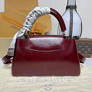 LV Capucines East West BB Red M25492 - 26.5x14x8cm - 5