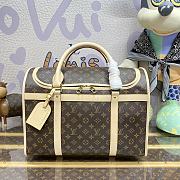 LV Dog Bag Monogram Coated Canvas M45662 -  44x32x23cm - 1