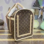 LV Dog Bag Monogram Coated Canvas M45662 -  44x32x23cm - 2
