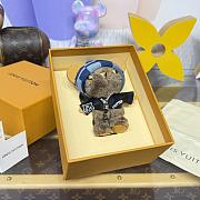 LV Louis Bear Bag Charm Black M03206 - 1