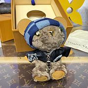 LV Louis Bear Bag Charm Black M03206 - 5