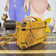 LV Handle Trunk Monogram Heritage Yellow M12458 - 24x16.5x8cm - 5