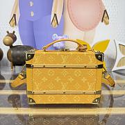 LV Handle Trunk Monogram Heritage Yellow M12458 - 24x16.5x8cm - 2