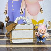 LV Handle Trunk Monogram Heritage M14440 - 24x16.5x8cm - 1