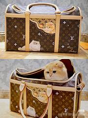 LV Travels With Grace Coddington Dog Bag - 44x32x23cm - 6