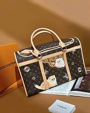 LV Travels With Grace Coddington Dog Bag - 44x32x23cm - 2