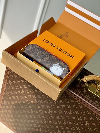 LV Travels With Grace Coddington Charlotte Pencil Pouch GI1396 - 20x7x2cm
