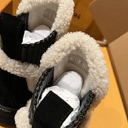 LV Ruby Flat Ankle Boot Suede Black - 6