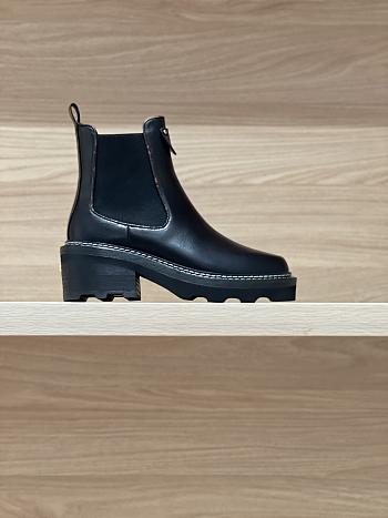 LV Beaubourg Ankle Boot Black