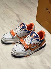 LV Trainer Sneaker Orange 1AIIYG  - 4
