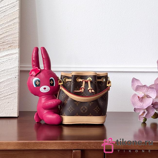 LV Nano Noe Monogram Canvas M11305 - 13x10x16cm - 1