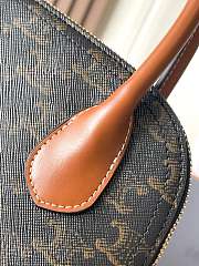 Celine Teen Honorine Bag In Triomphe Canvas And Calfskin Tan - 22.5x17x10cm - 6