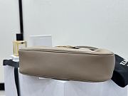 Celine Polly Bag Calfskin Beige Leather - 33x19x9cm - 6