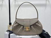Celine Polly Bag Calfskin Beige Leather - 33x19x9cm - 4