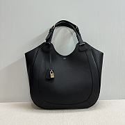 Celine Meo Hobo In Supple Calfskin Black - 36x12x33cm - 1