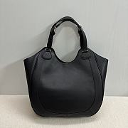 Celine Meo Hobo In Supple Calfskin Black - 36x12x33cm - 2