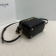 Celine Vanity In Smooth Calfskin Black - 18x12x18cm - 2