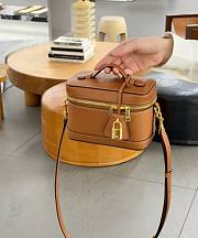 Celine Vanity In Smooth Calfskin Tan - 18x12x18cm - 1
