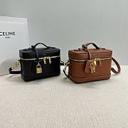 Celine Vanity In Smooth Calfskin Tan - 18x12x18cm - 2
