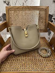 Celine Small Camille 16 Soft Bag In Smooth Calfskin Smoke - 24.5x21.5x5cm - 3