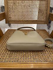 Celine Small Camille 16 Soft Bag In Smooth Calfskin Smoke - 24.5x21.5x5cm - 4