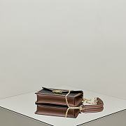Celine Wallet On Chain Margo In Triomphe Canvas And Calfskin Tan - 19.5x12x4cm - 5