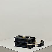 Celine Wallet On Chain Margo In Shiny Calfskin Black - 19.5x12x4cm - 5