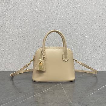 Celine Mini Honorine In Shiny Calfskin Beige - 22.5x17x10cm