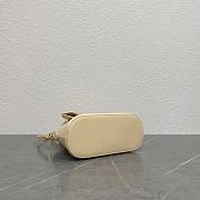 Celine Mini Honorine In Shiny Calfskin Beige - 22.5x17x10cm - 6